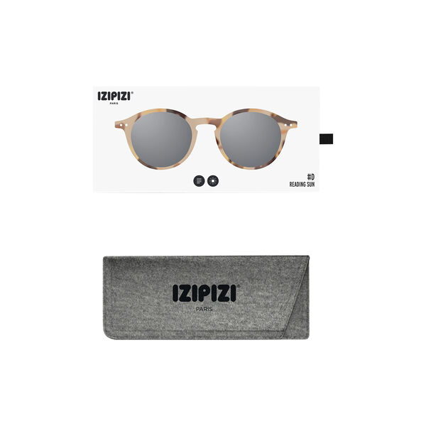 #D READING SUN Sunglasses, light tortoise, IZIPIZI