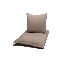 SOLID Baby Bed Linen, walnut, Müsli by Green Cotton