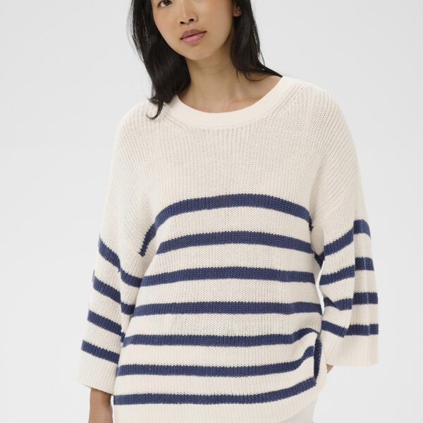 AlizaPW Pullover, blue stripe, Part Two