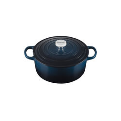 Signature Round Pot &Oslash; 26 cm, nuit, Le Creuset