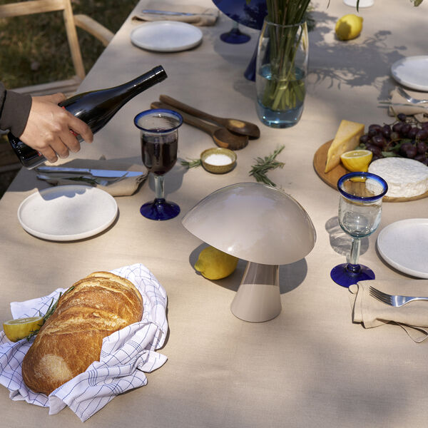 Rumee 220 Portable Lamp, earth grey, Louis Poulsen