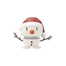 Soft Santa Snowman S, white, Hoptimist
