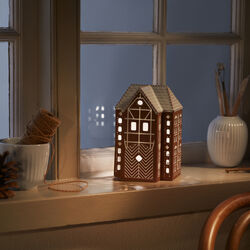 Gingerbread Lighthouse Large, brown, K&auml;hler