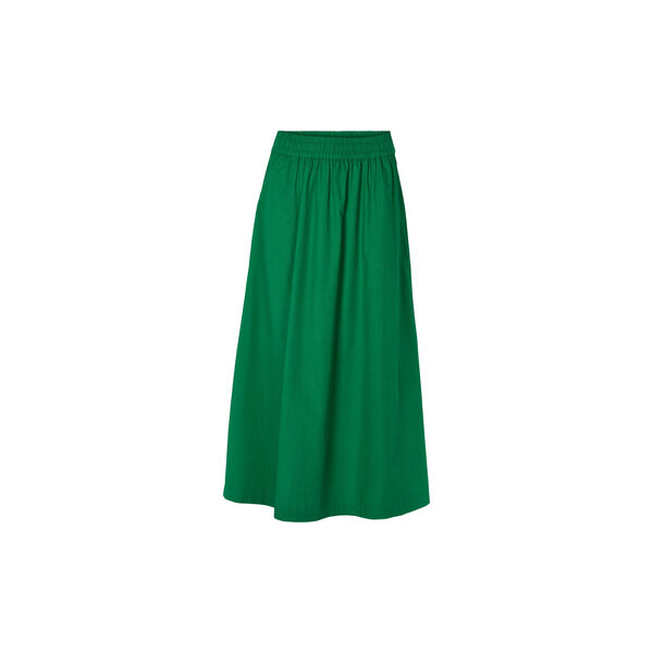 Silje Long Skirt, abundant green, Basic Apparel