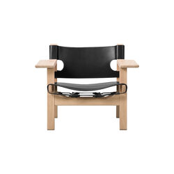 2226 The Spanish Chair, black/soap treated oak, Fredericia Furniture
