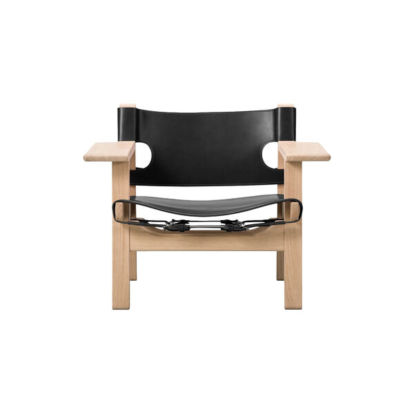 2226 The Spanish Chair, black/soap treated oak, Fredericia Furniture