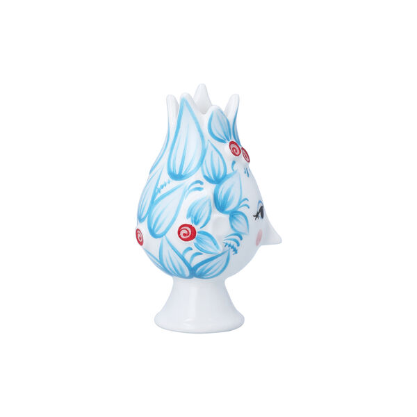 Titania Candle holder, light blue, Bj&oslash;rn Wiinblad