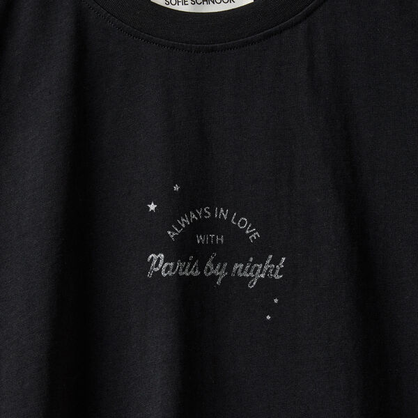 ZoeySW T-shirt, black ZoeySW T-shirt, black, Sofie Schnoor