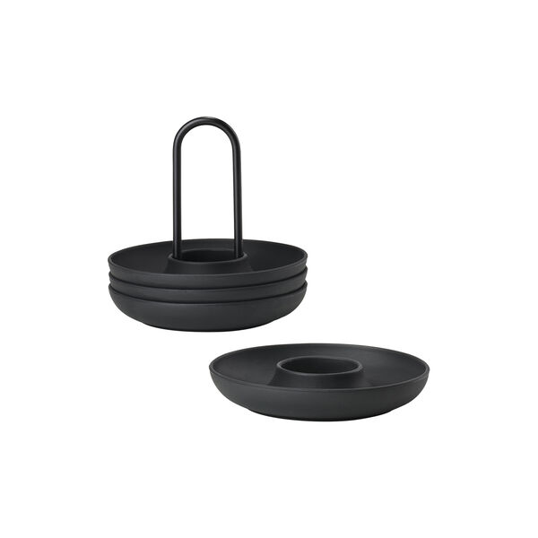 Singles Egg Cups with Holder 4 pcs, Zone Denmark