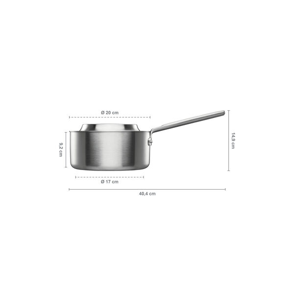 Norden Steel Saucepan 2.5 L, Fiskars