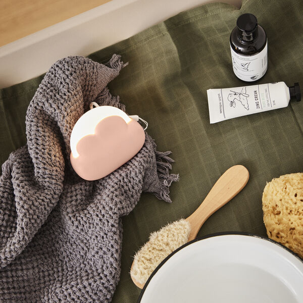 Cloudy Night lamp, dusty rose, Kreafunk