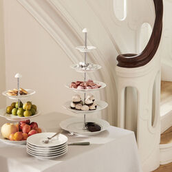 White Fluted Étagère 3, Royal Copenhagen