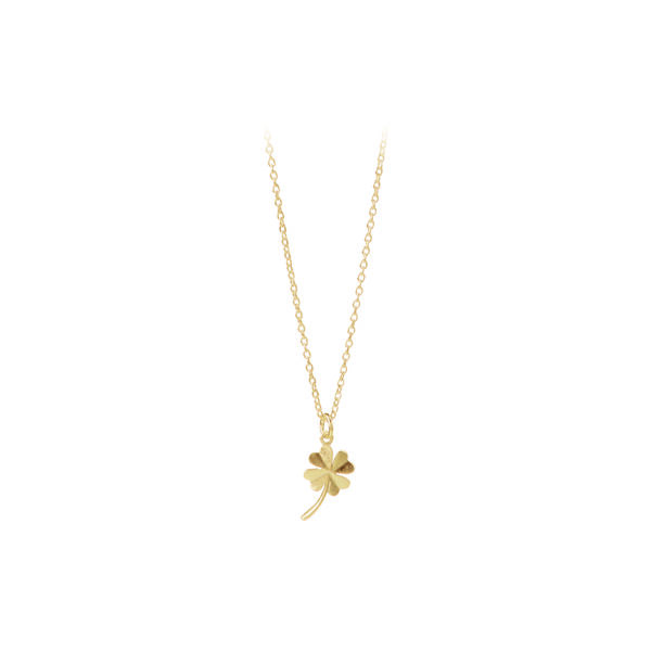 Clover Necklace, gold, Pernille Corydon Jewellery