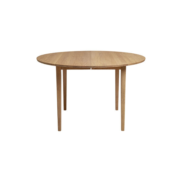 Sibast No 3 Dining Table Prepared for Extensions, white oiled oak, Sibast Furniture