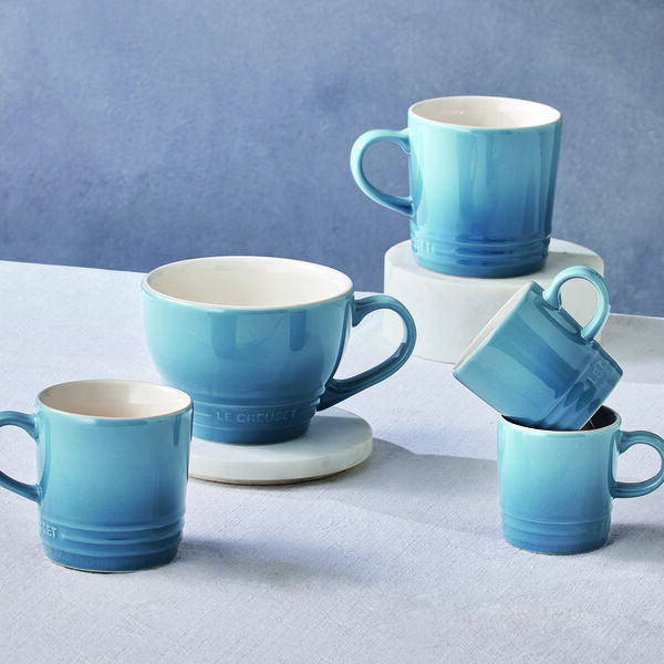 Cappuccino Mug, chambray, Le Creuset