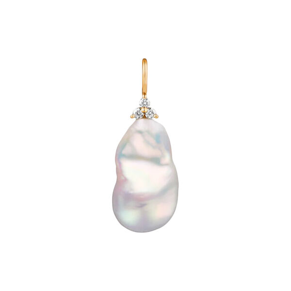 Fryd Barok Pearl Pendant L, gold, Ro Copenhagen