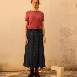 IR Risle Skirt, dark blue, Atelier R&ecirc;ve