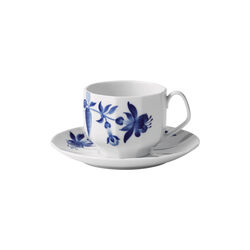 Blomst Cup with Saucer, fuchsia, Royal Copenhagen