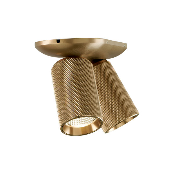 RAW 2 Ceiling Light, brass, LIGHT-POINT