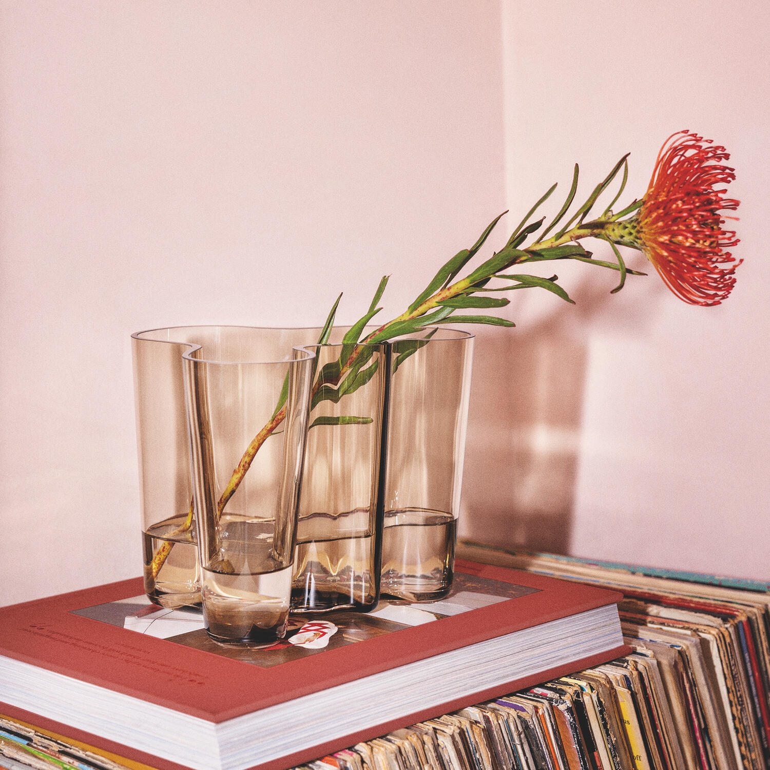 Alvar Aalto vase 14 cm, linen