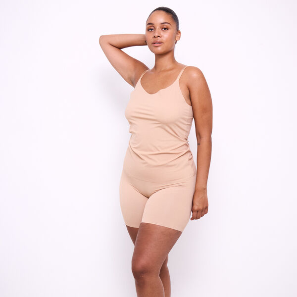 IASIV SINGLET Top, tan, ICHI