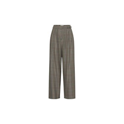 IHLAITO Trousers, black/toasted check, ICHI