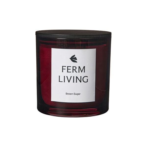 Vitto Scented Candle 3 wicks, dark grape, Ferm Living