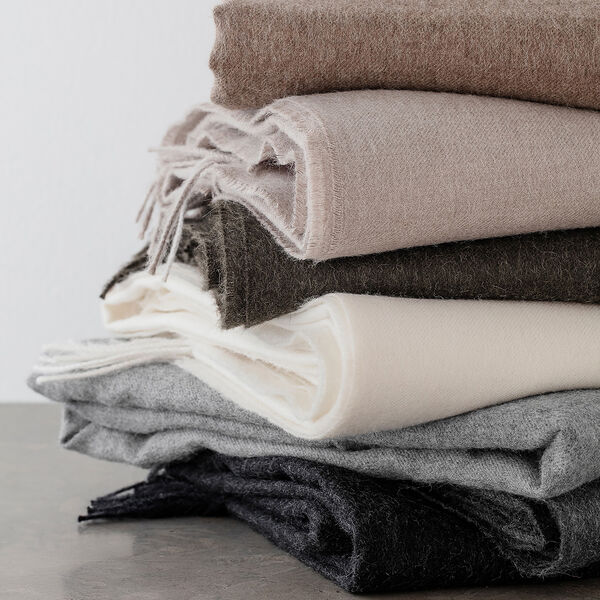 Luxury Throw, off white, ELVANG