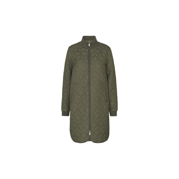 ART06 Outdoor Coat, army, Ilse Jacobsen Hornb&aelig;k