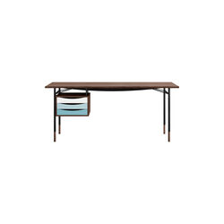 The Nyhavn Desk, walnut/cold, House of Finn Juhl™ 