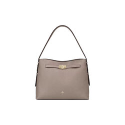 Farah Hobo Bag M, taupe, Aigner