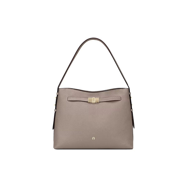 Farah Hobo Bag M, taupe, Aigner