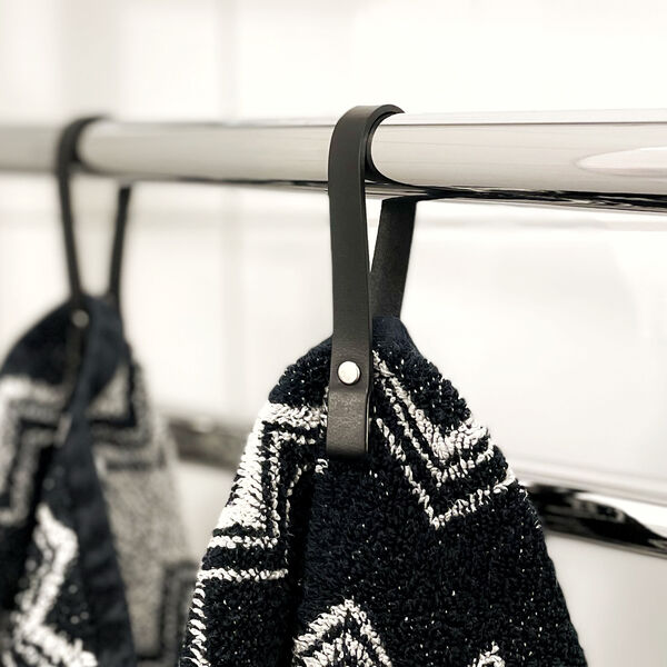 Magnetic Towel holder, black Magnetic Towel holder, black, Nordan Home