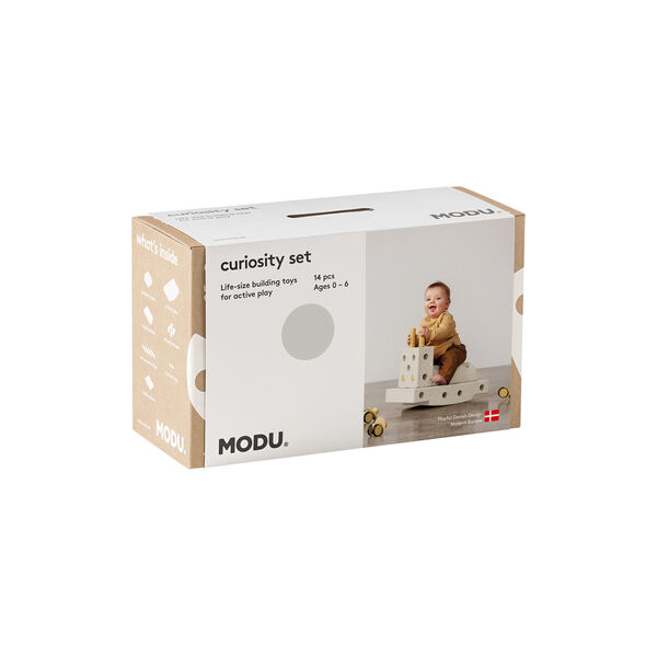 Curiosity Set, sand grey/honey yellow Curiosity Set, sand grey/honey yellow, MODU