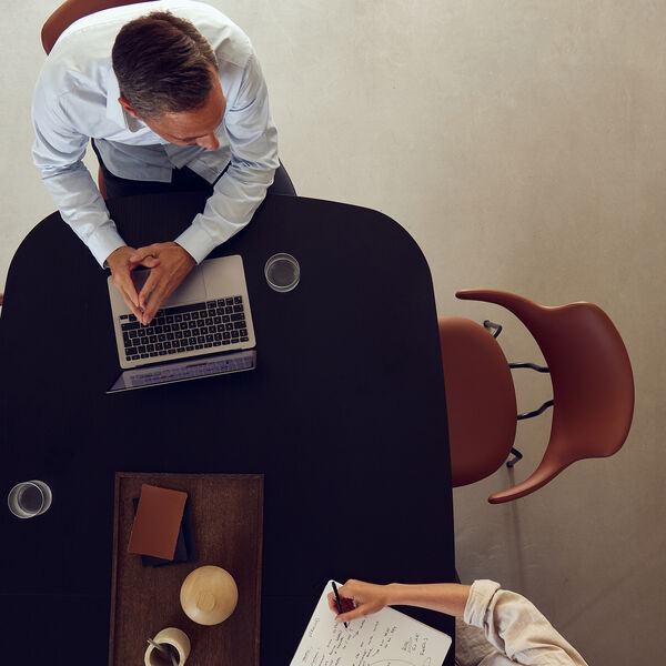 VL118 Fully Upholstered Chair, Savanne 30322/black, VERMUND