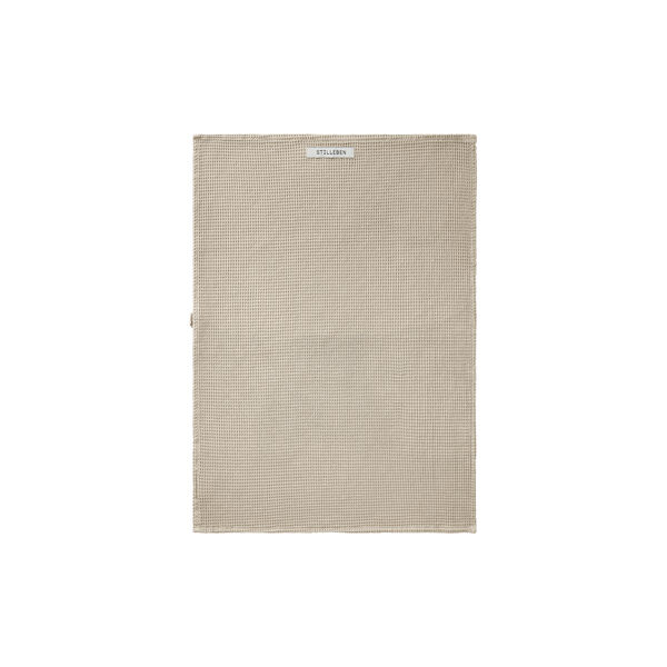 Tea towel waffle, sand, Stilleben
