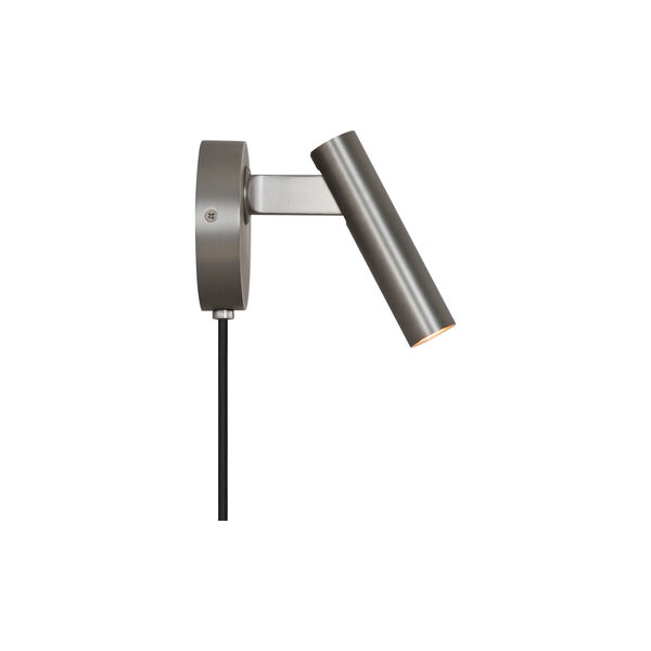 Makoto Wall Light, satin chrome, Design For The People