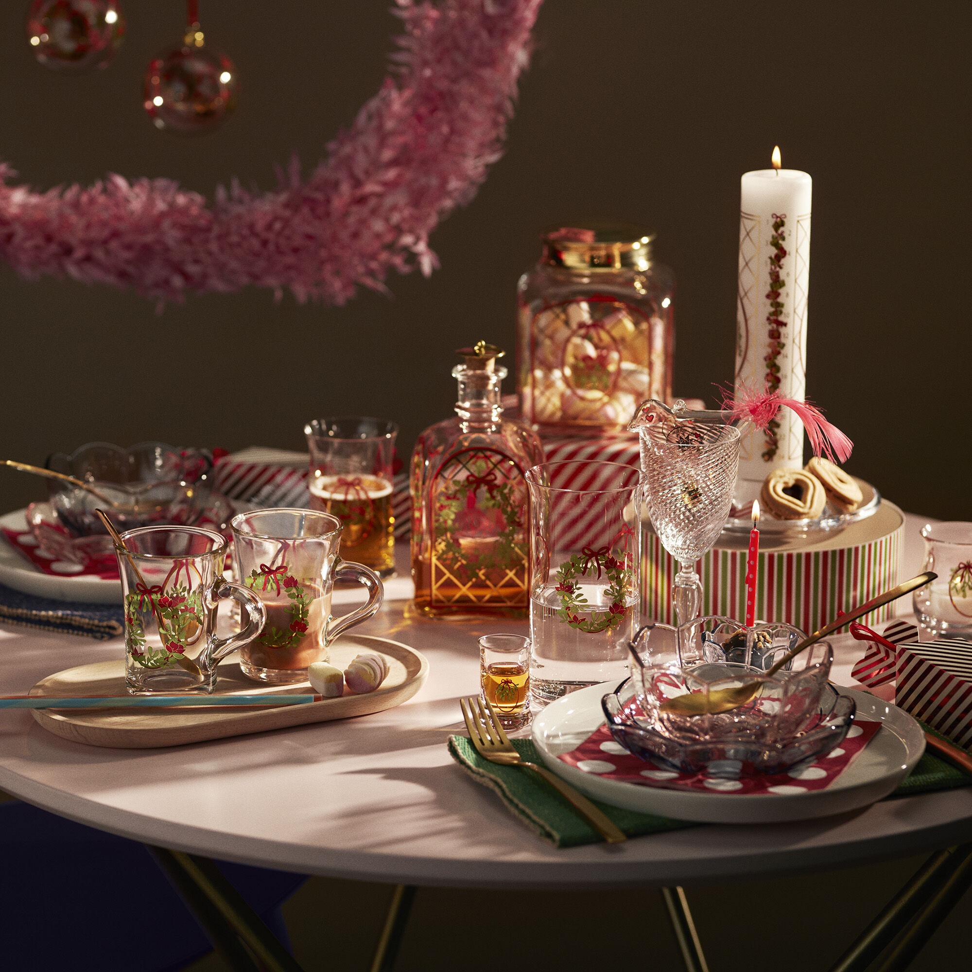 HOLMEGAARD Christmas 2007 ガラス瓶 Holmegaard Christmas Bottle 2007, capacity 65 cl. | Year 2007 | No