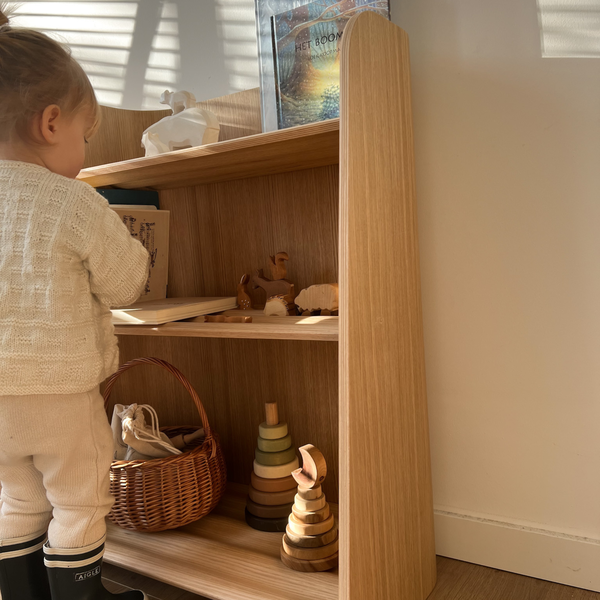 Small Curvy Bookcase, Curve-Lab