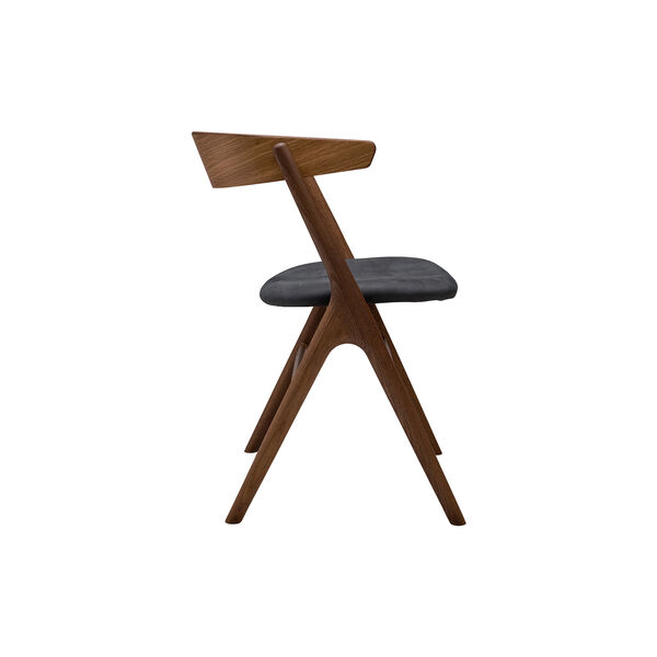 Sibast No 9 Dining Chair, smoked oak/dark grey, Sibast Furniture