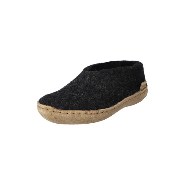 Felt Shoe Junior, charcoal Felt Shoe Junior, charcoal, Glerups