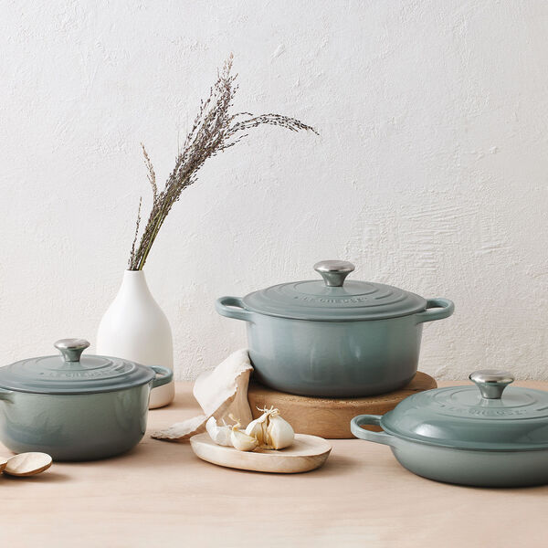 Signature Round Pot &Oslash; 20 cm, sea salt, Le Creuset