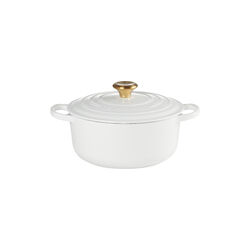 Signature Round Pot &Oslash; 20 cm, white, Le Creuset