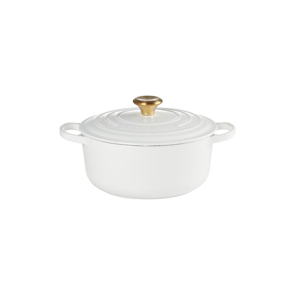Signature Round Pot &Oslash; 20 cm, white, Le Creuset