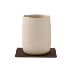 Serene glass mat Square, hazel, LIND DNA