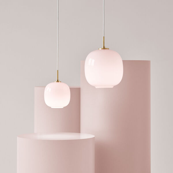 VL45 Radiohus Pale Rose Pendant VL45 Radiohus Pale Rose Pendant, Louis Poulsen