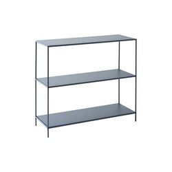 Shelf Low, blue, Abstracta® System
