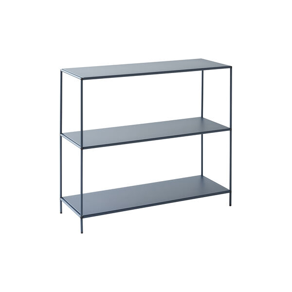 Shelf Low, blue, Abstracta® System