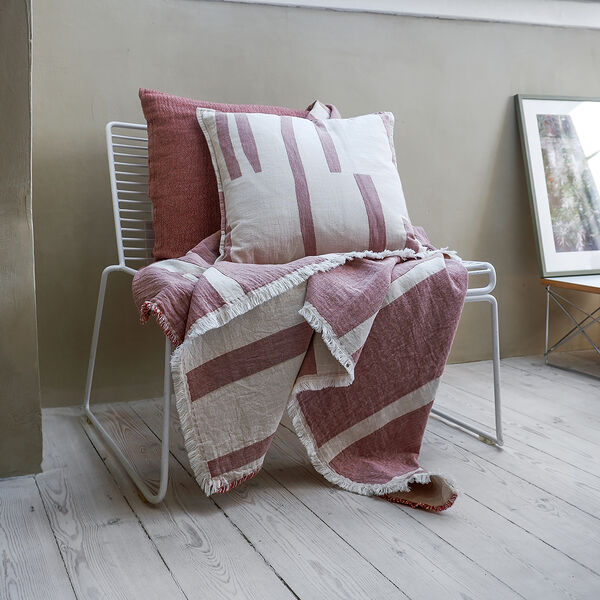 Lyme Grass Throw, rusty red, ELVANG