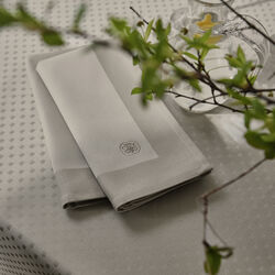 DAMASK Napkin, greige, Georg Jensen Damask